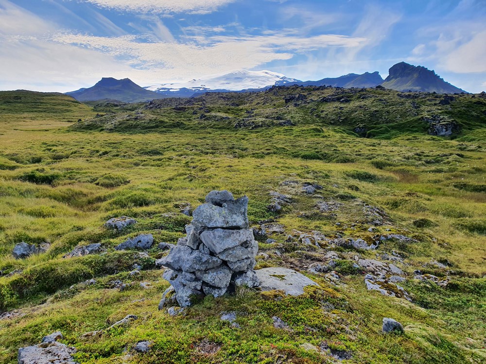 Skál, Jökullinn og Hreggnasi